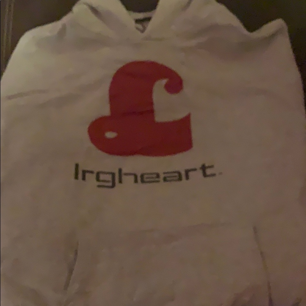 Off brand lounge in hoodie